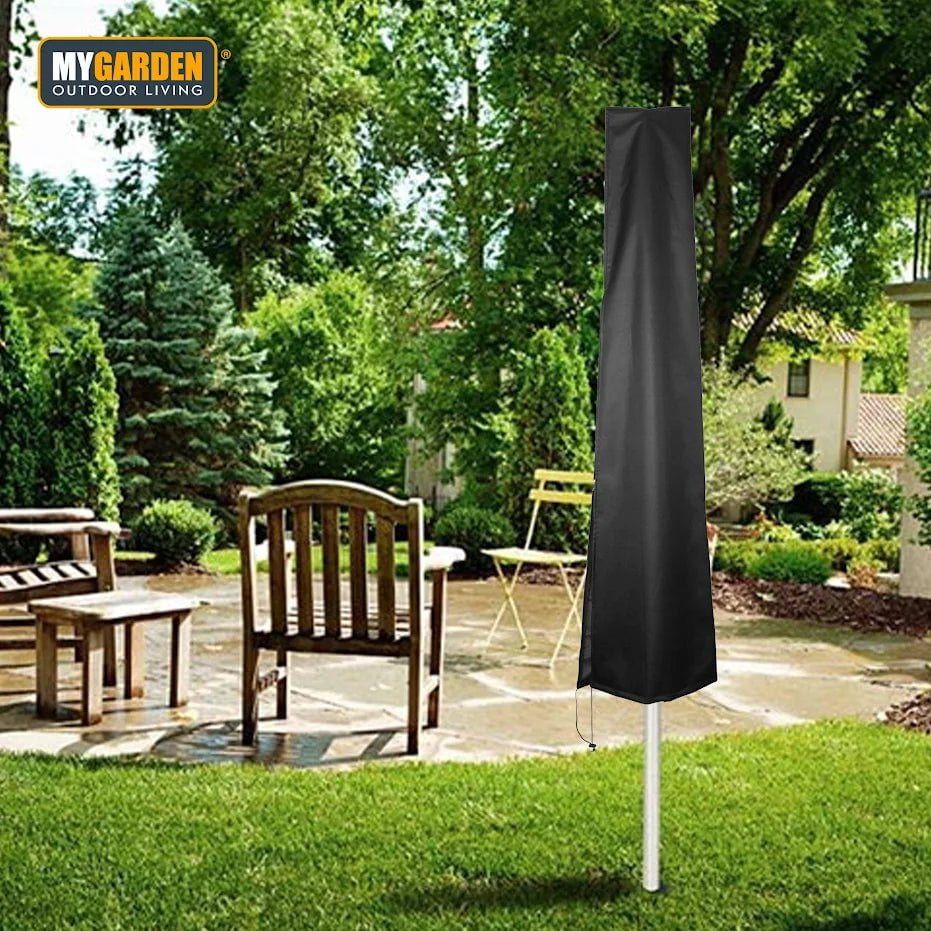 Durable Garden Woven Parasol Cover Protect Your Investment
