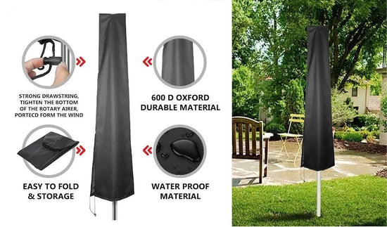 Durable Garden Woven Parasol Cover Protect Your Investment