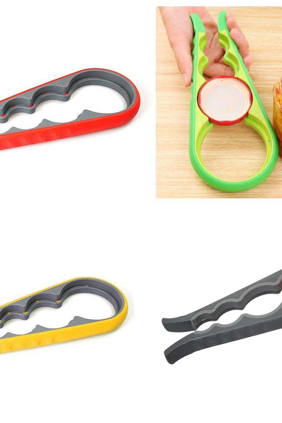 4 Size MultiUse Plastic Bottle Opener