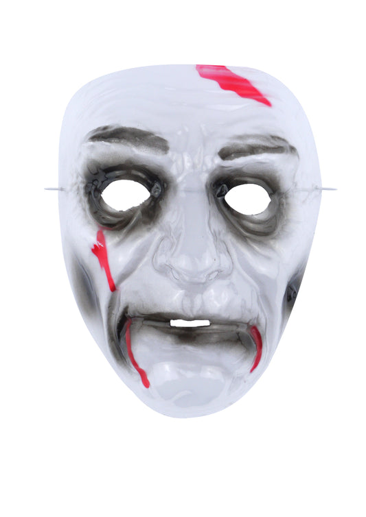 Clear Halloween Face Mask for Spooky Costumes