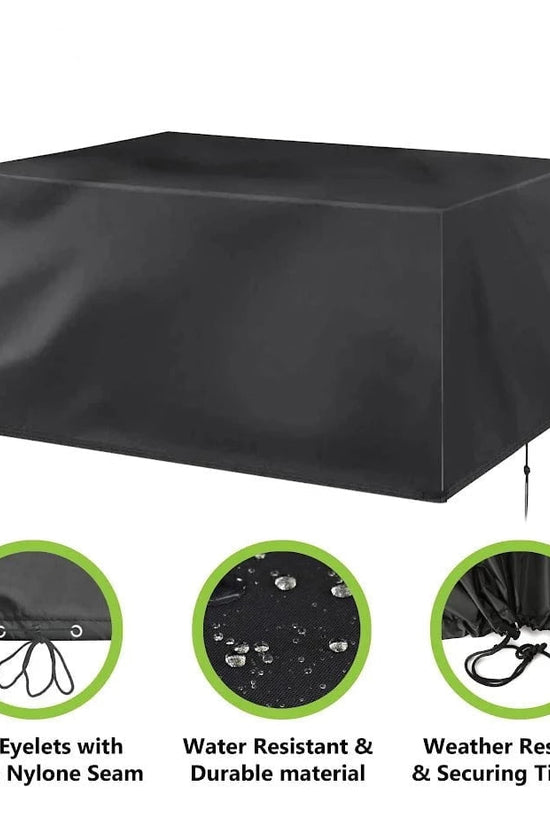 Durable Garden Woven Table Cover 170 x 94 x 70cm