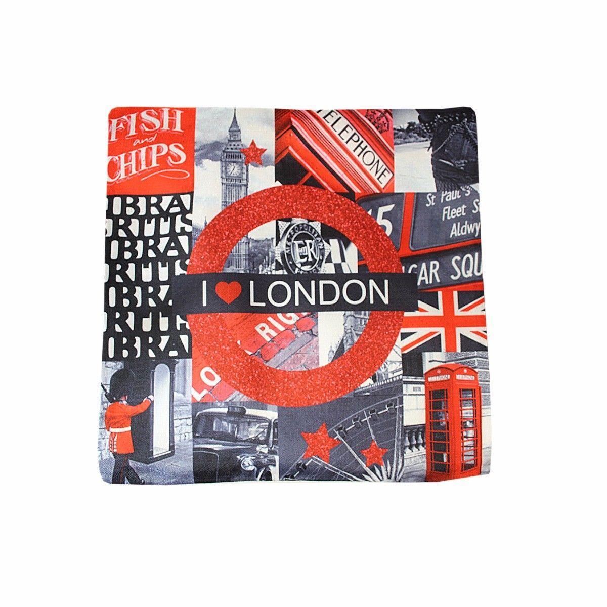 Decorative Cushion Cover Case Assorted Designs 43 x 43 cm