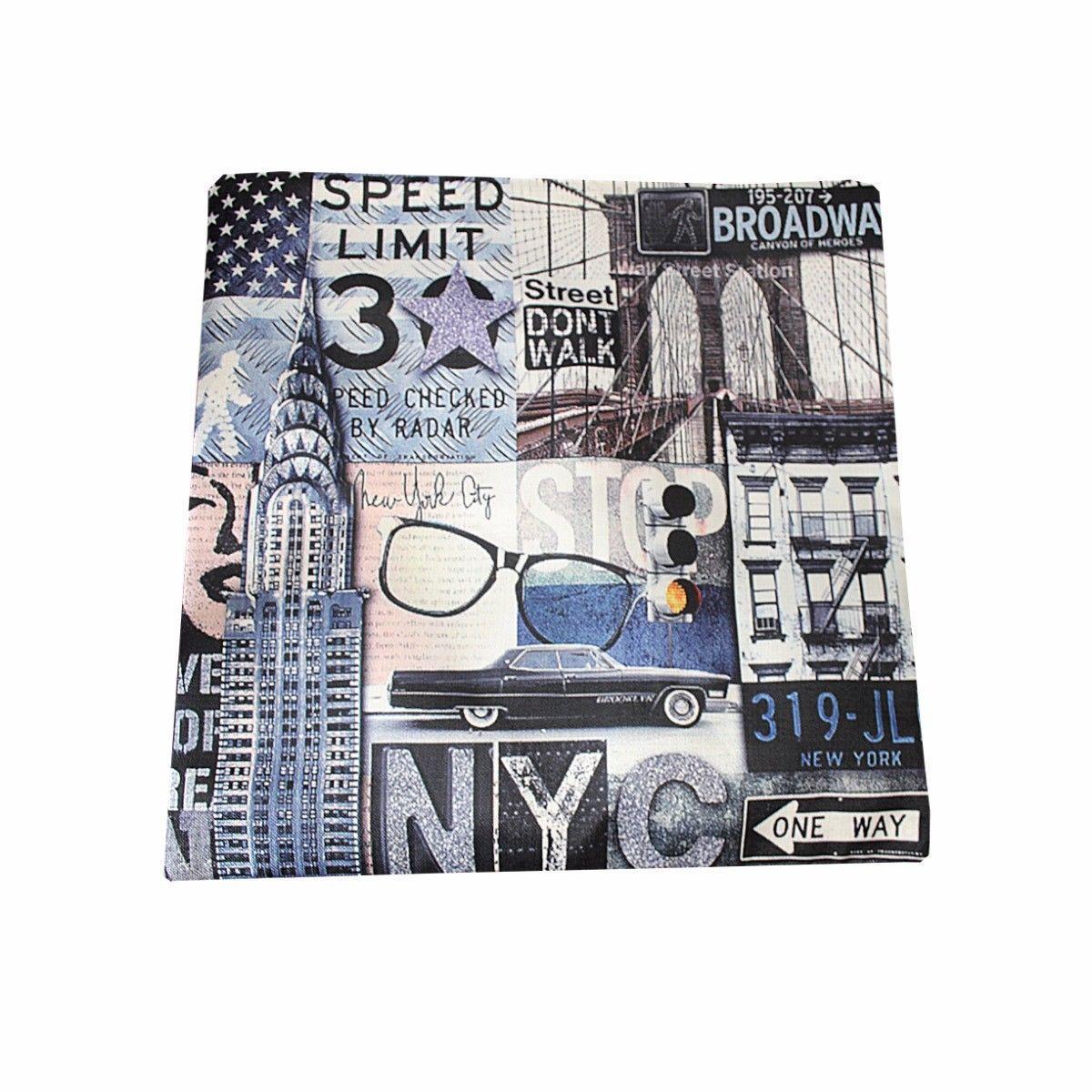 Decorative Cushion Cover Case Assorted Designs 43 x 43 cm