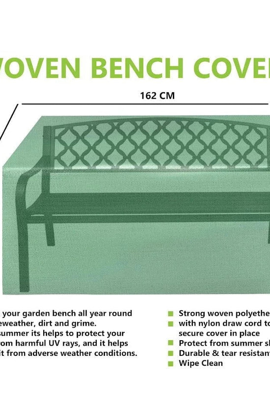 Durable Waterproof Garden Bench Cover 90 x 162 x 66 cm