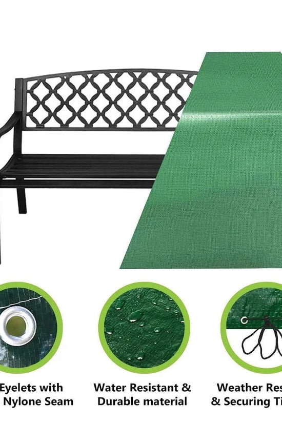 Durable 2 Seater Garden Bench Cover WeatherResistant Material