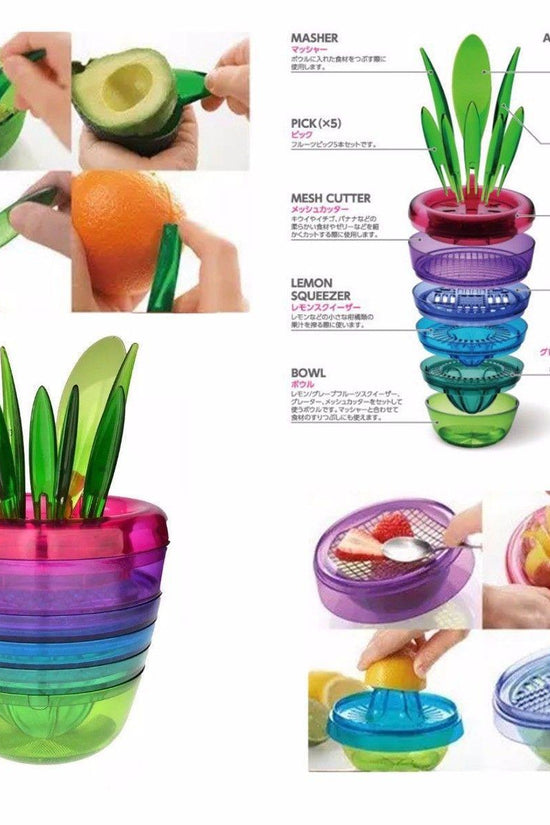 Fruit Plant Cutters and Squeezers Kit for Precision Harvesting