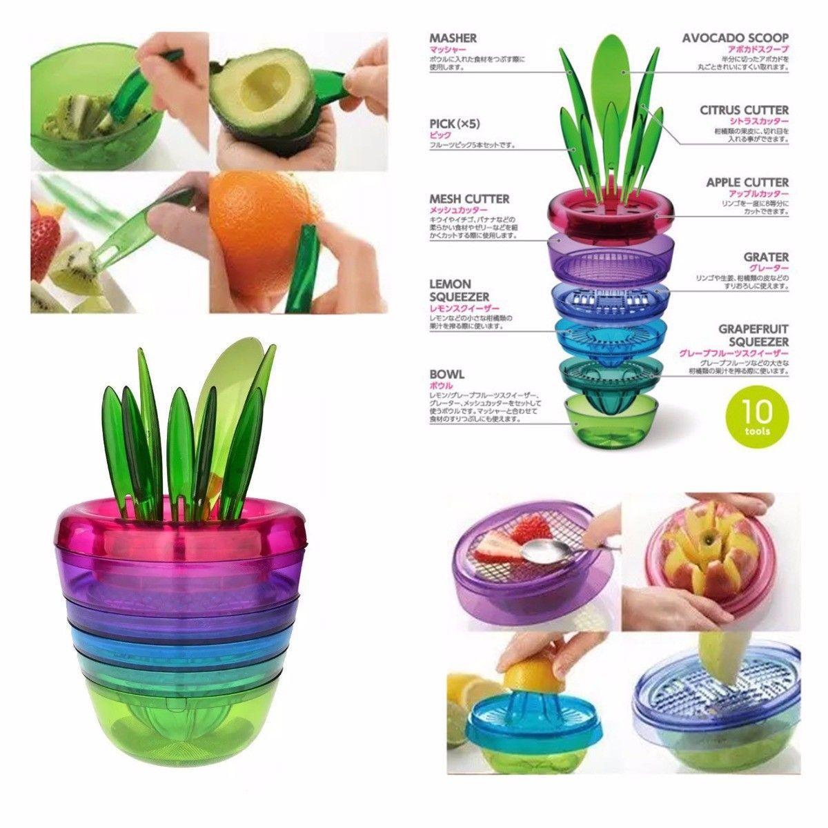 Fruit Plant Cutters and Squeezers Kit for Precision Harvesting
