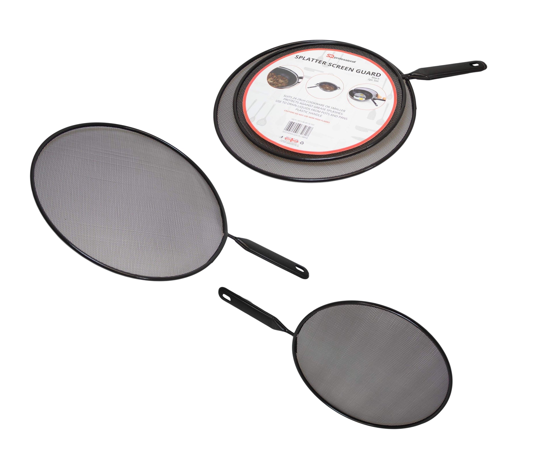 Durane Metal Mesh Splatter Screen Guards Set of 2