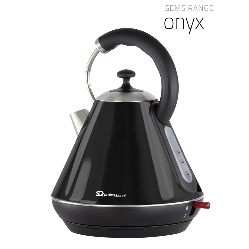 SQ Professional Gems Legacy Kettle 18L 2200W Onyx Elegant Efficient Design