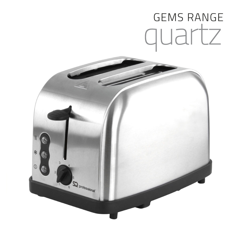 SQ Professional Gems Legacy 2Slice Toaster 900W Quartz