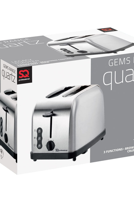 SQ Professional Gems Legacy 2Slice Toaster 900W Quartz