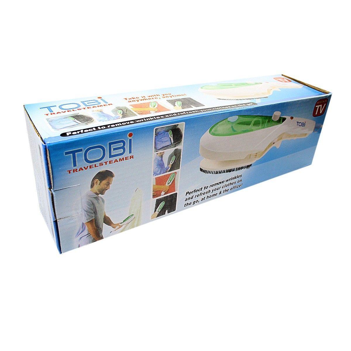Premium Tobi Hand Travel Steamer for WrinkleFree Clothing Anywhere