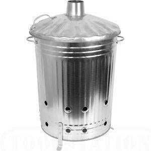 Portable Large Steel Garden Fire Bin Incinerator