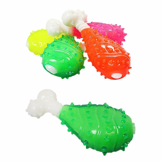 Interactive Pet Dog Toy Chicken Bone Durable Chew Toy for Dogs