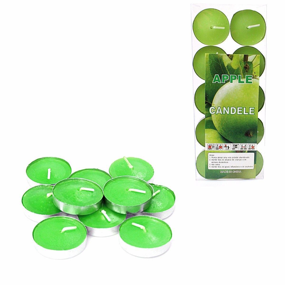 10 Pack Assorted Scented Wax Tea Light Candles for Relaxation and Atmosphere