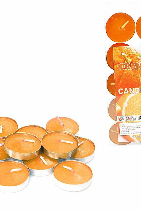 10 Pack Assorted Scented Wax Tea Light Candles for Relaxation and Atmosphere