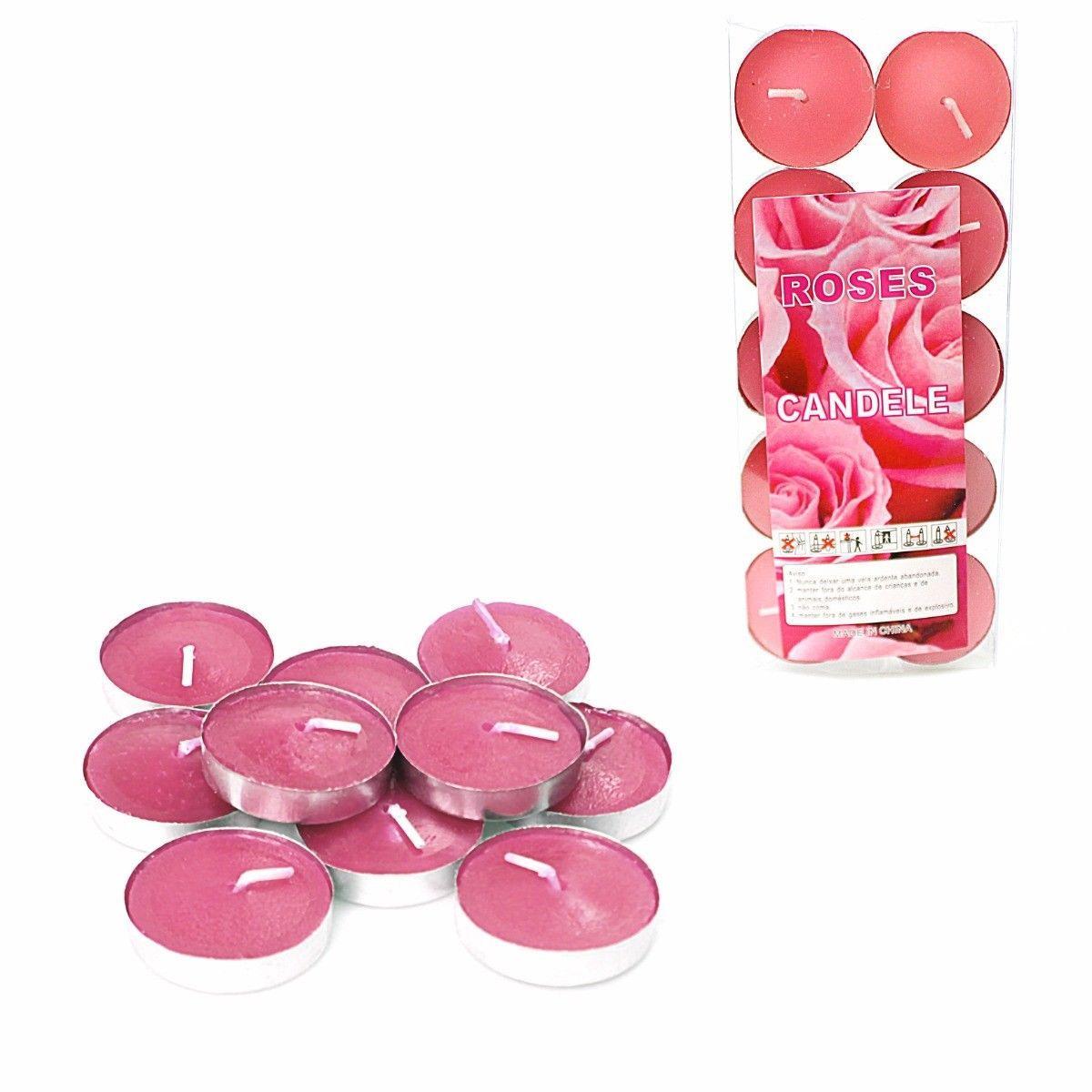10 Pack Assorted Scented Wax Tea Light Candles for Relaxation and Atmosphere