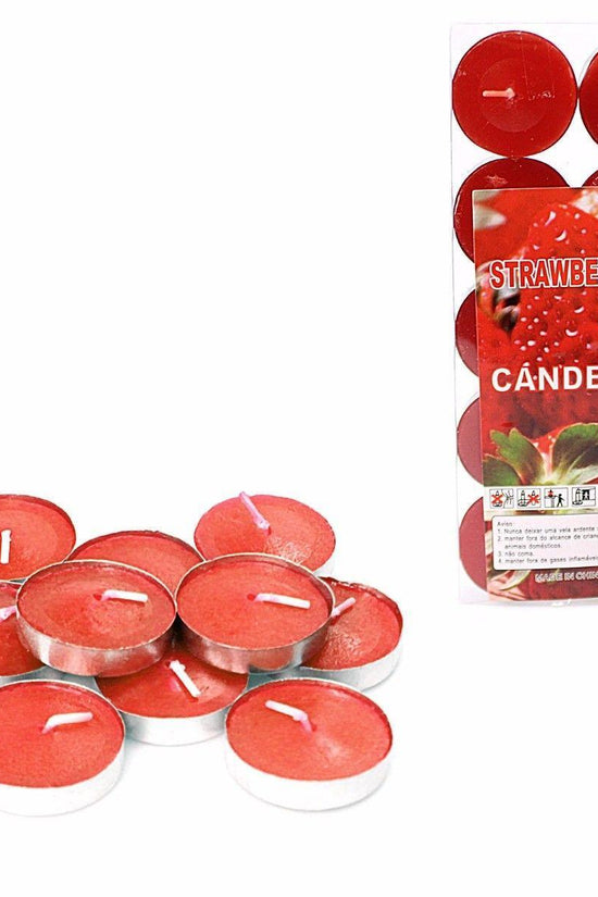 10 Pack Assorted Scented Wax Tea Light Candles for Relaxation and Atmosphere