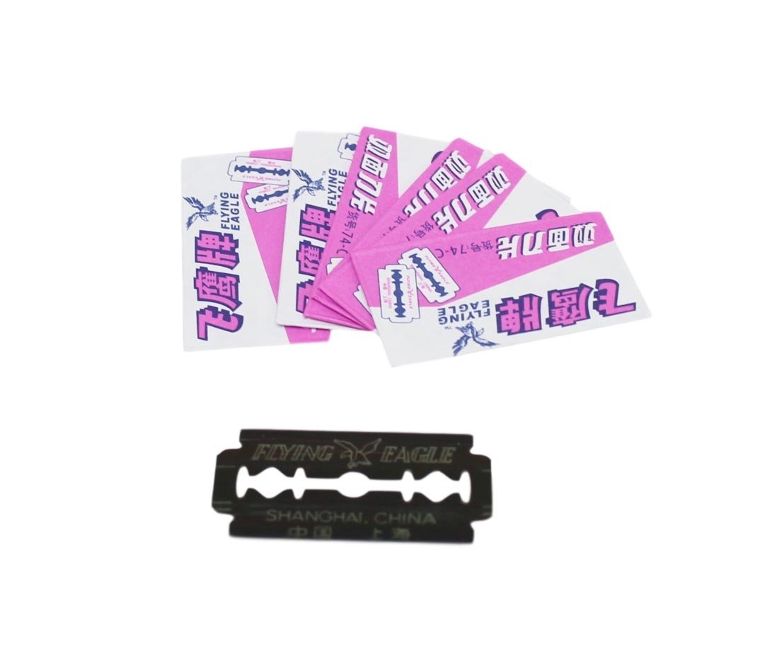 Barbers Mens Cut Shaving Razor Blades 200 Pieces