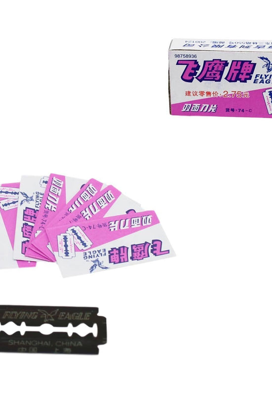 Barbers Mens Cut Shaving Razor Blades 200 Pieces