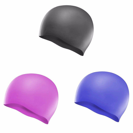 Durable Waterproof Silicone Swimming Hat for Outdoor Adventures