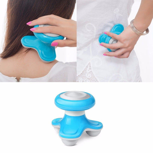 Compact Mini Electric Massager Multiple Soothing Colors