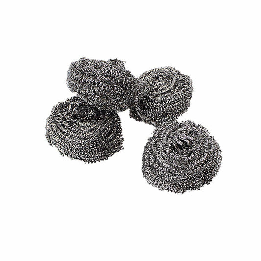 Super Fine Stainless Steel Scourers 4 Pack