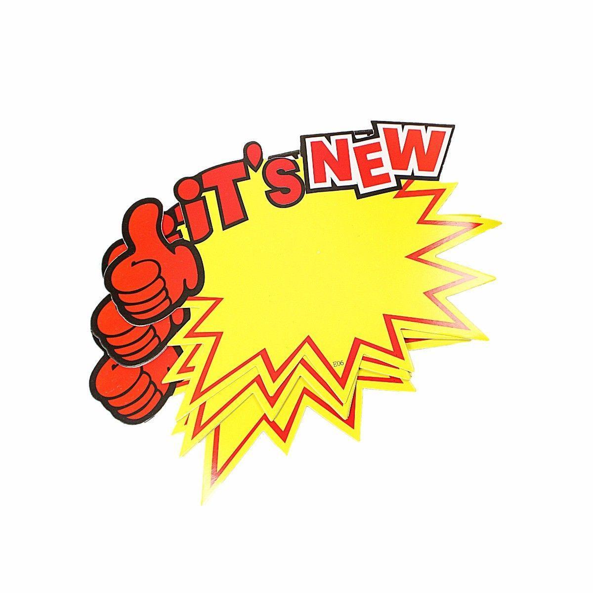 Assorted Discount Sale Labels 15 x 125cm Pack of 10 New Designs