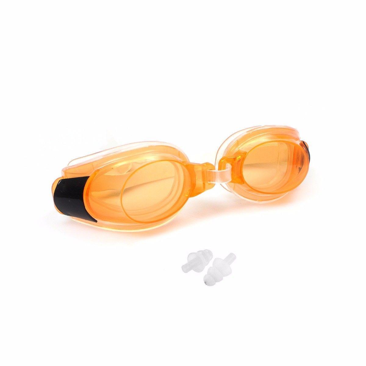 Premium Comfort Swimming Goggles with Nose Clip for Outdoor Use