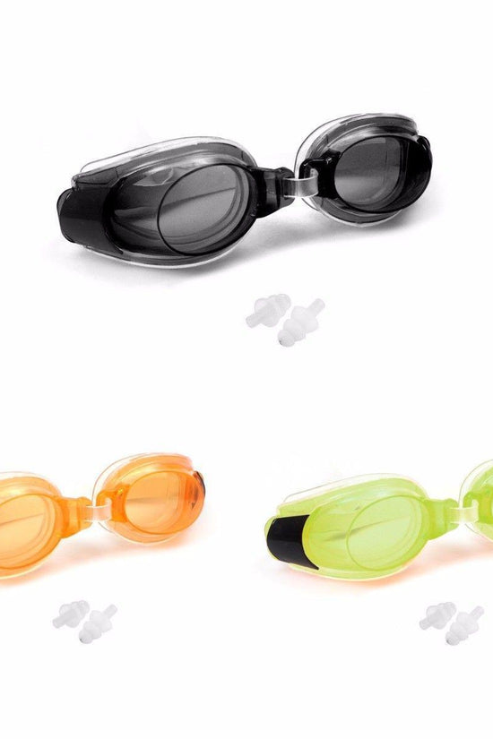 Premium Comfort Swimming Goggles with Nose Clip for Outdoor Use