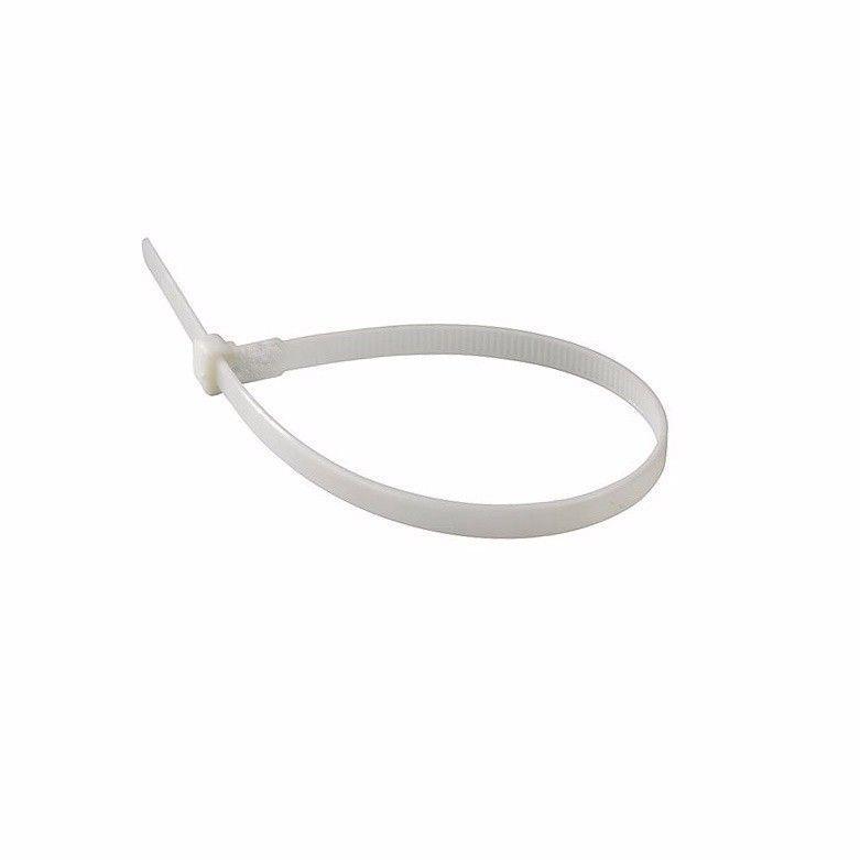 40Pack White Cable Ties for Home and Office Organization