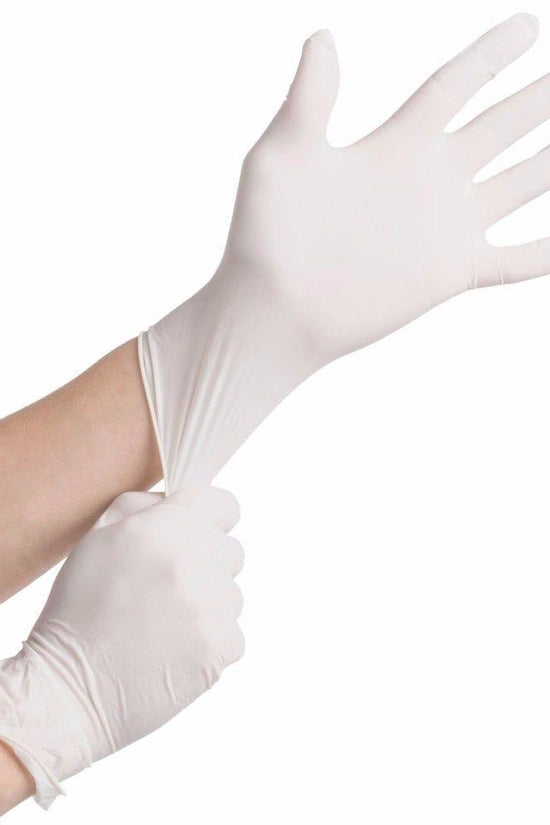 Value Pack of 6 Disposable Latex Gloves for MultiPurpose Use