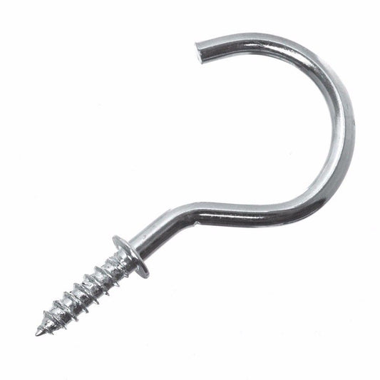 Premium Chromed Cup Hooks Value Pack 114 Pack of 12