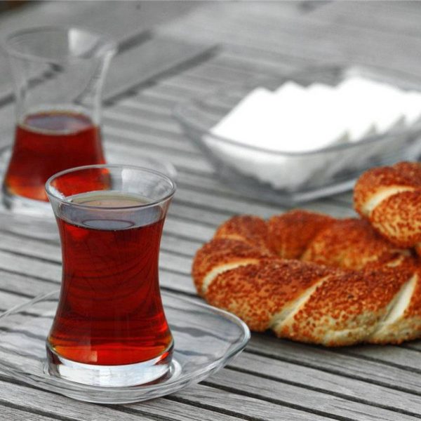 Zen Tea Glass 155cc Set of 6 Modern Glassware Set