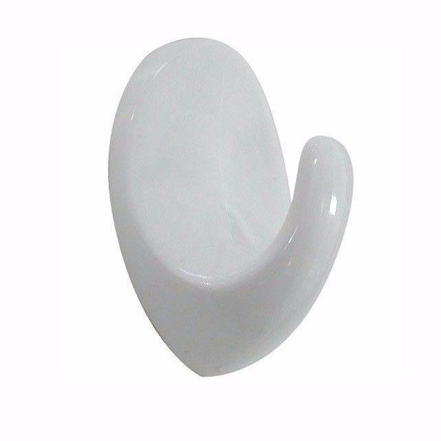 5Pack Strong Self Adhesive Oval Hooks for Home Office Use