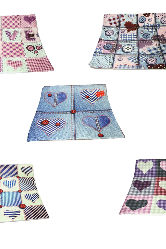 Heart Design Cushion Cover for Bedroom Couch 43x43cm