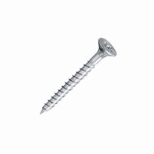 38Pack 1 14 Zinc Plated Wood Screws
