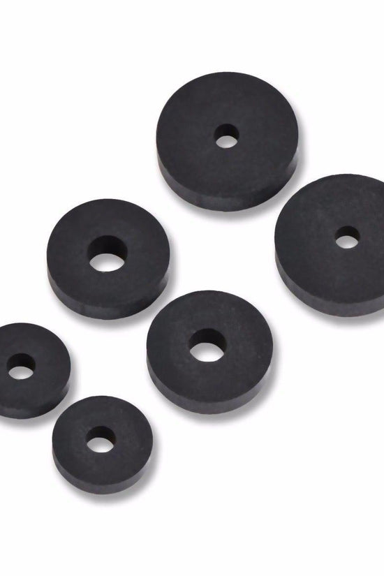 Neoprene Tap Washers Assortment Pack 16 Mixed Sizes for DIY Projects