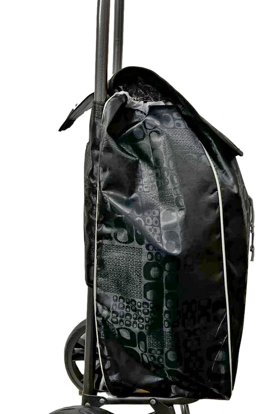 Convenient Shopping Trolley with Comfortable Grip Handle and Assorted Designs