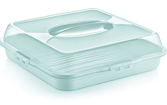 Square Brownie Cake Storage Container Keep Your Baked Goods Fresh