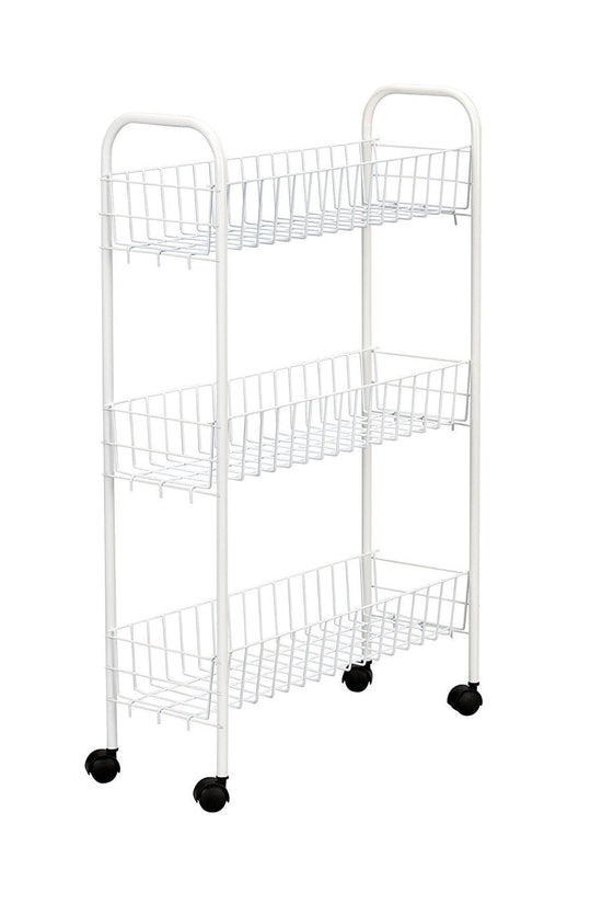 3 Tier Metal Kitchen Storage Rack for Fruits and Vegetables