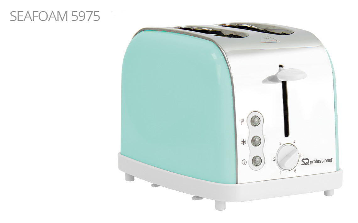 SQ Professional Dainty 2 Slice Toaster 900W Stylish and Efficient