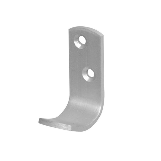 Modern Aluminum Coat Hooks Set of 2 with Screws