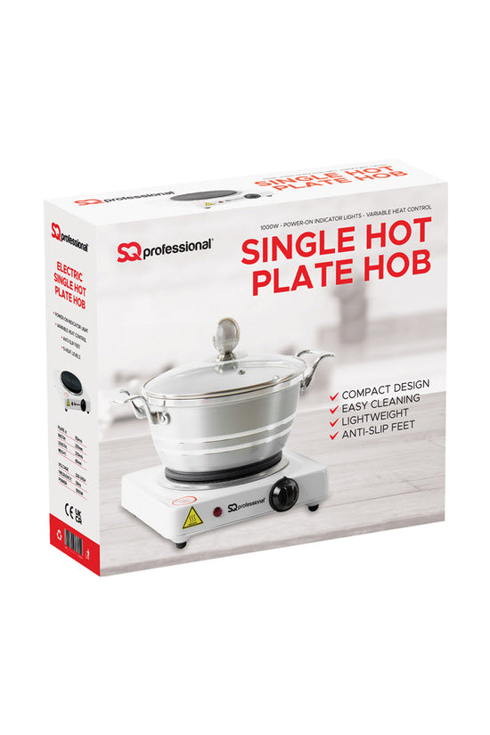 SQ Professional Blitz Single Hot Plate Hob 1000W
