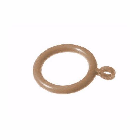 6 Pack Wooden Curtain Pole Rings for 56mm 928mm Poles