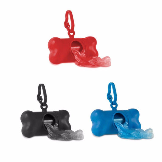 Portable Travel Dog Poop Bag Dispenser with Keychain Clip