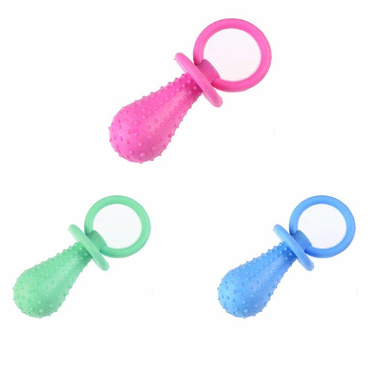 Interactive Pet Dog Toy Dummy Ring in Assorted Colors