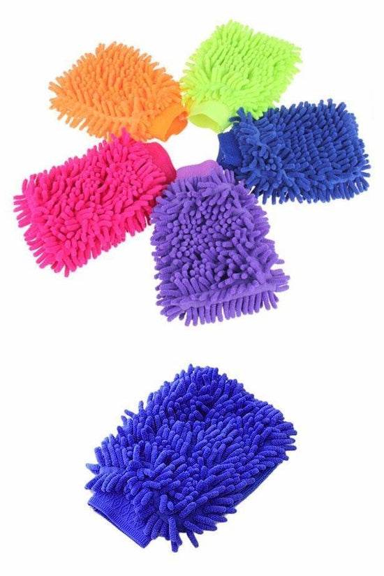 Premium Microfiber Car Washing Mitt for Professional Cleaning and Polishing