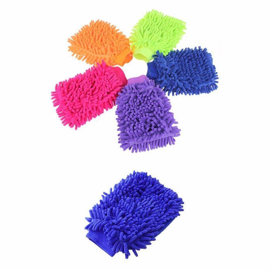 Premium Microfiber Car Washing Mitt for Professional Cleaning and Polishing