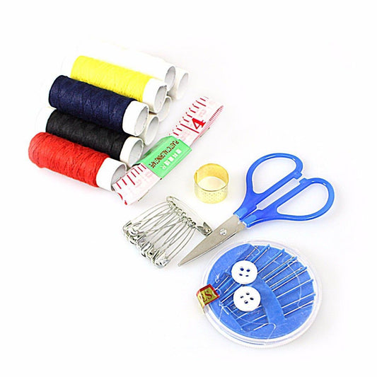 Complete Sewing Supplies Pack Cotton Reels Needles Scissors More